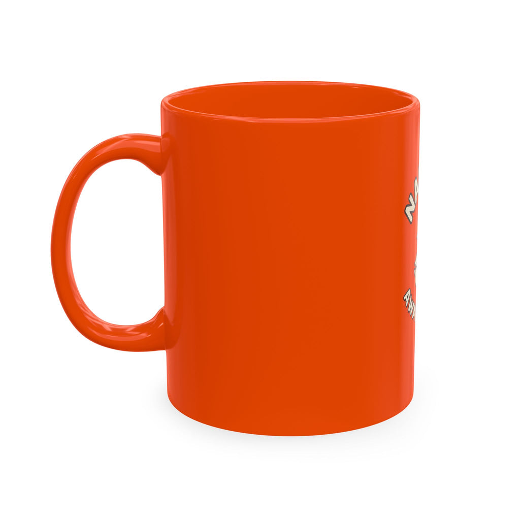 Namaste Away From Me Ceramic Mug — Funny Yoga Duck Coffee Cup