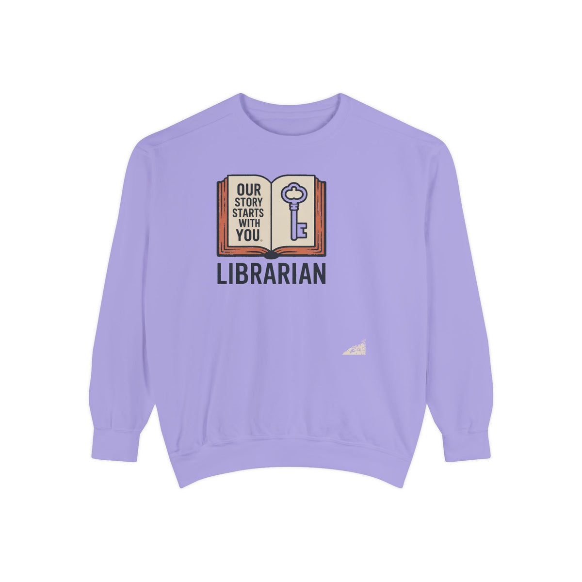 Librarian Sweatshirt, Our Story Starts With You, Teacher Appreciation Gift, School Librarian Crewneck, Librarian Appreciation Gift, Book Lo…