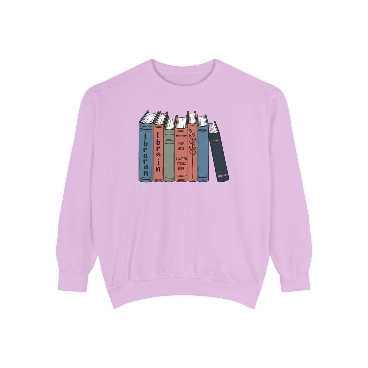 Librarian Sweatshirt, Retirement Gift For Librarian, Your Next Chapter Starts Here, Librarian Retirement Crewneck, Book Lover Gift