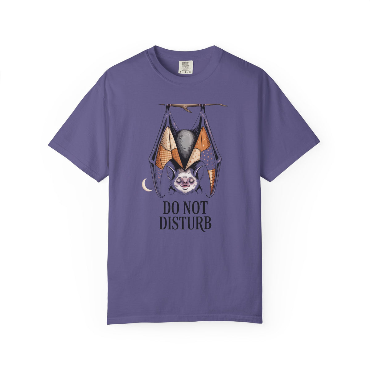Do Not Disturb Bat Shirt, Funny Halloween T-Shirt, Sleepy Bat Vintage Tee, Spooky Season Gift, Cute Bat Lover Shirt