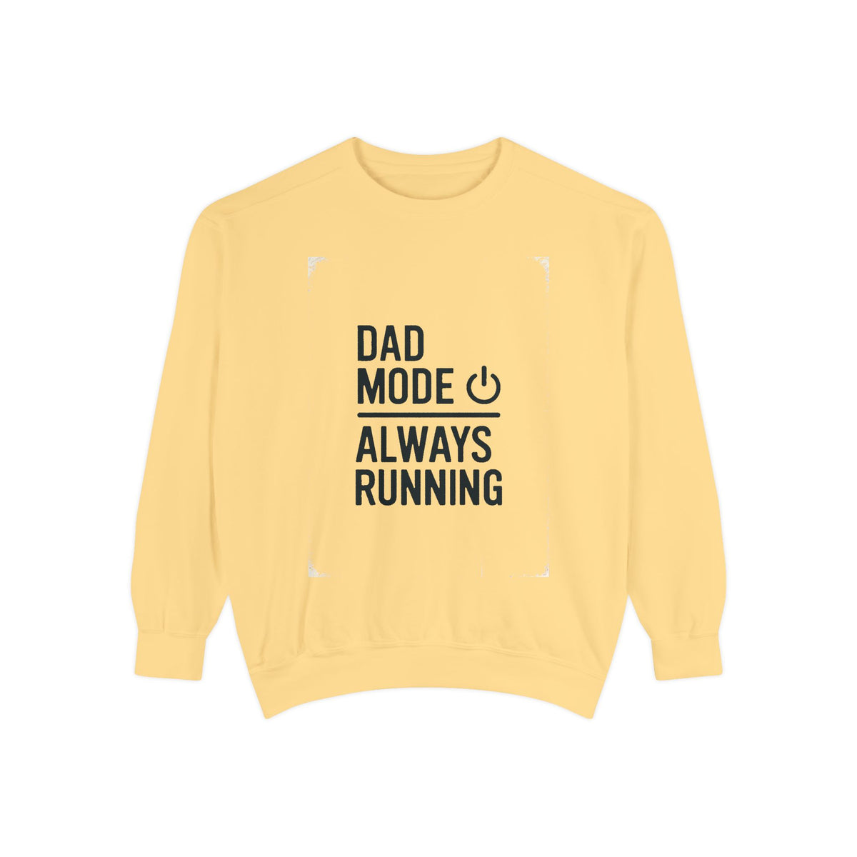 Dad Mode Sweatshirt, IT Dad Gift, Always Running Crewneck, Funny Programmer Dad Shirt, Father's Day Gift For Tech Dad, Computer Dad Tee