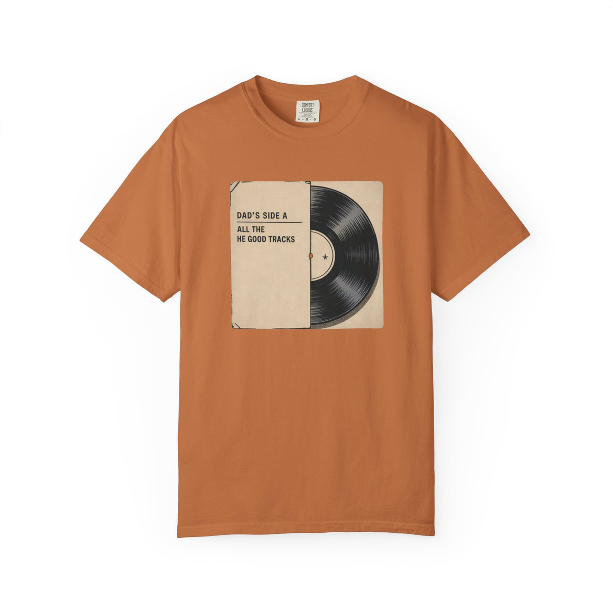 Dad's Side A Shirt, Music Lover Dad Gift, Father's Day Shirt For Vinyl Record Dad, Funny Dad Tee, All The Good Tracks Shirt, Gift For Music…