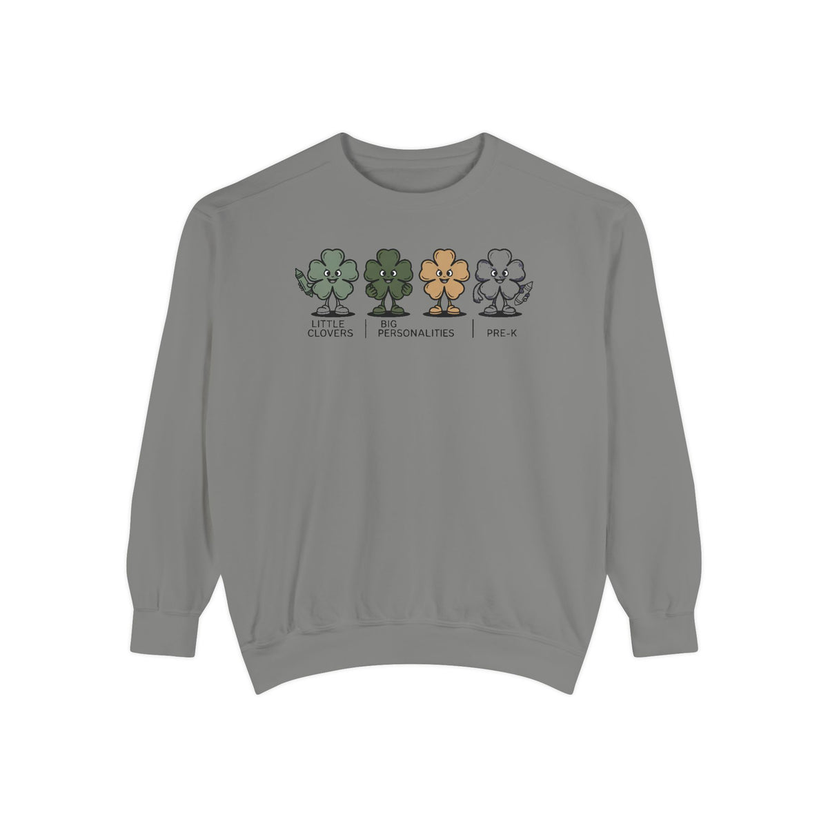 Pre-K Teacher Sweatshirt, St Patrick's Day Gift For Preschool Teacher, Little Clovers Crewneck, Lucky Teacher Shirt, Preschool Teacher Appr…