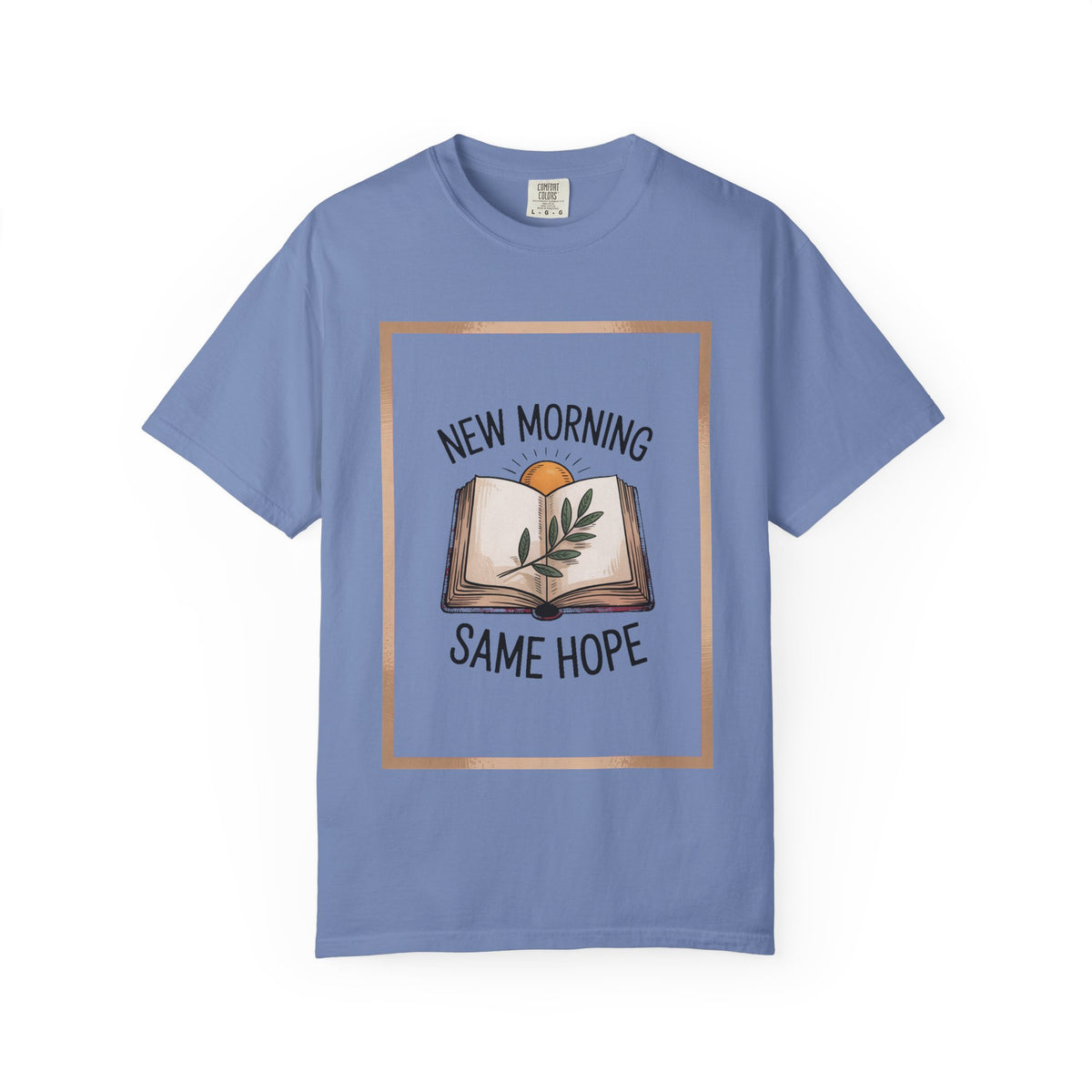 Christian Encouragement Shirt, New Morning Same Hope Tee, Faith Based Gift, Inspirational Christian T-Shirt, Hope Quote Shirt, Positive Fai…