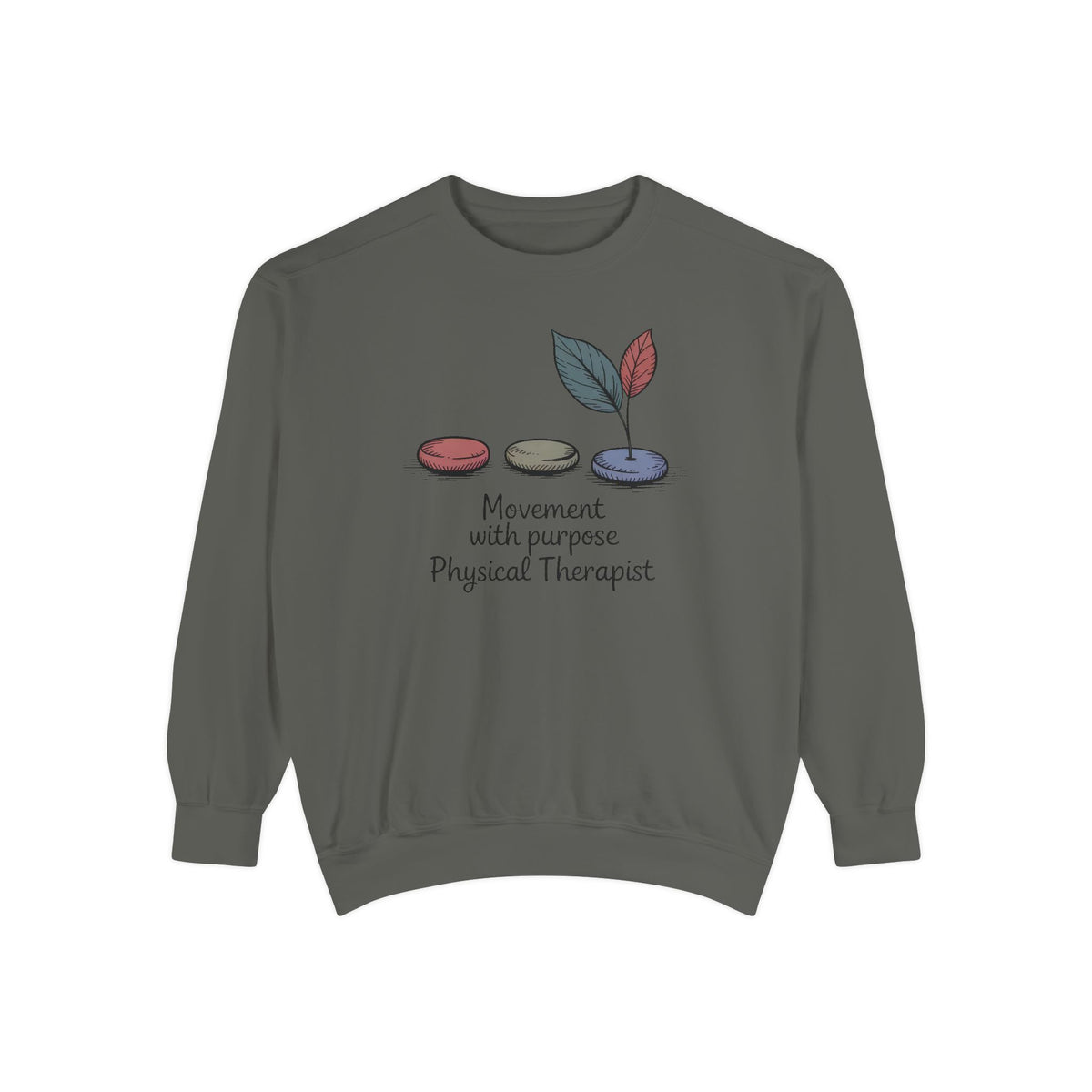Physical Therapist Sweatshirt, Movement With Purpose Gift, PT Retirement Gift, Physical Therapy Grad Crewneck, PT Appreciation Gift