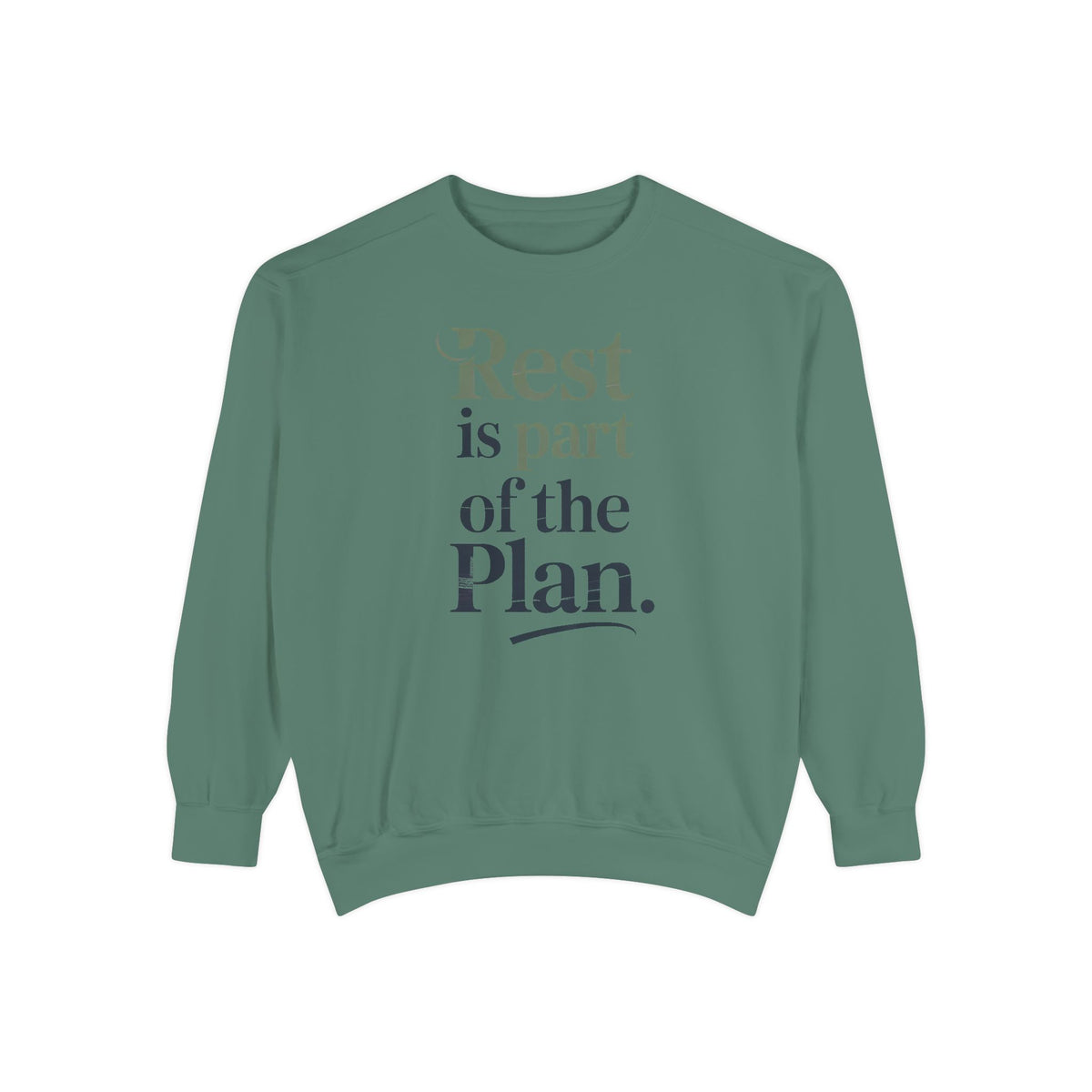 Mental Health Self Care Sweatshirt, Rest Is Part Of The Plan, Mental Health Awareness Gift, Self Care Crewneck, Therapy Support Sweatshirt