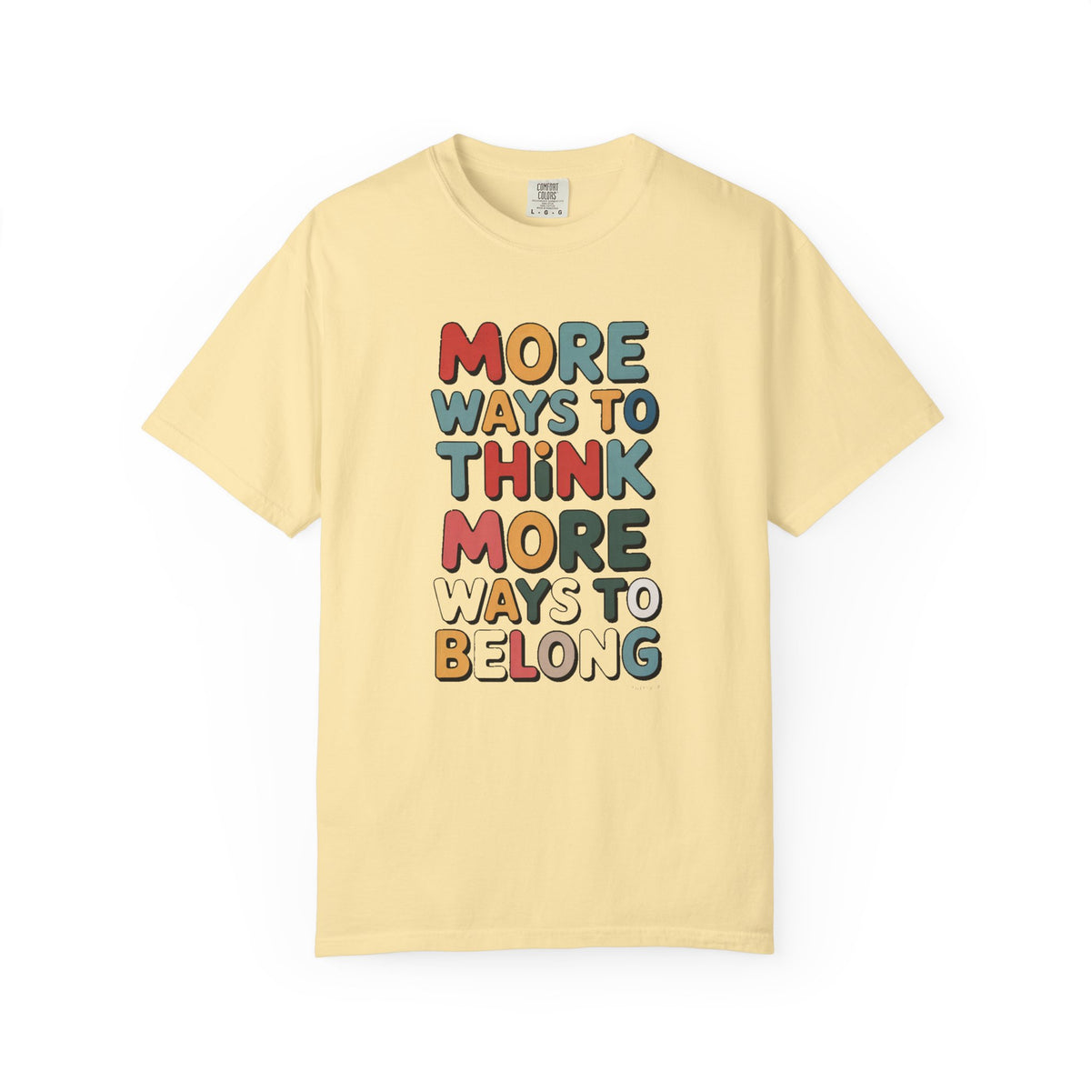 Autism Acceptance Shirt, Neurodiversity Gift, More Ways To Think Tee, Autism Awareness Shirt, Infinity Loop Support Shirt, Neurodivergent P…