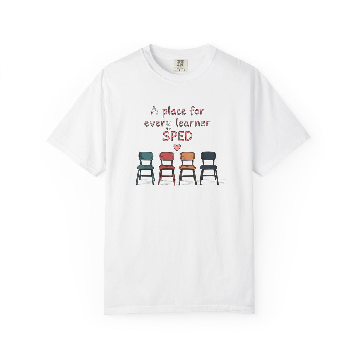 SPED Teacher Shirt, A Place For Every Learner, Back To School Gift, Special Education Classroom Tee, SPED Class Gift, Inclusion Shirt