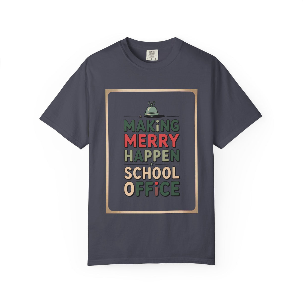 School Office Shirt, Making Merry Happen, Christmas Gift For School Office Staff, School Secretary Tee, Office Crew Christmas Shirt