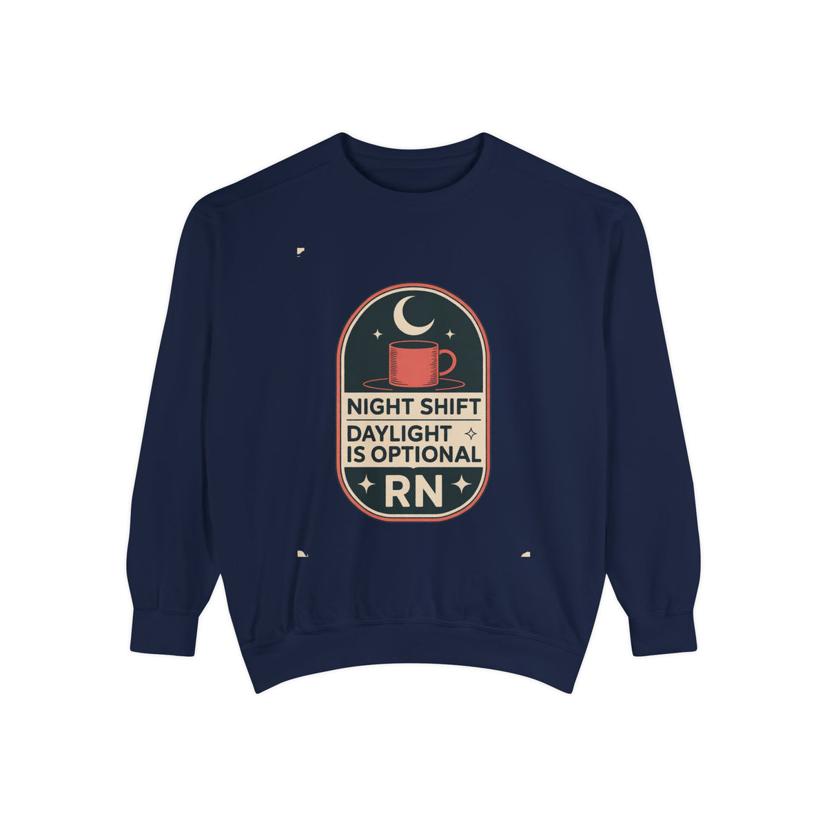 Night Shift Nurse Sweatshirt, RN Gift, Daylight Is Optional Crewneck, Funny Nurse Sweatshirt, Night Shift Nurse Gift, Role Based Nurse Humo…