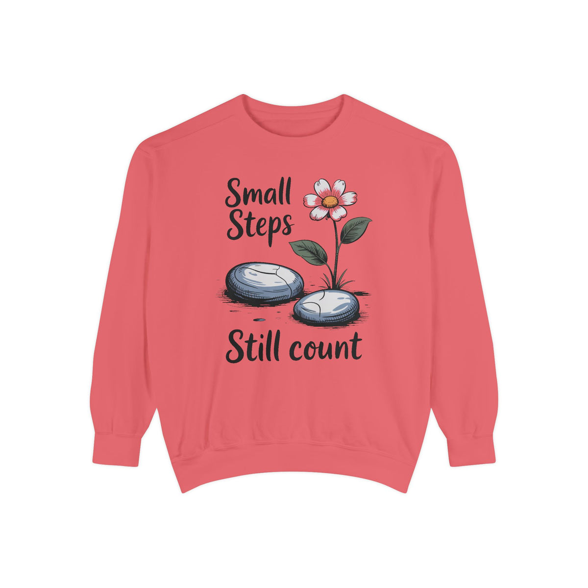 Mental Health Awareness Sweatshirt, Small Steps Still Count Crewneck, Encouragement Gift For Anxiety, Therapy Support Sweatshirt, Self Care…