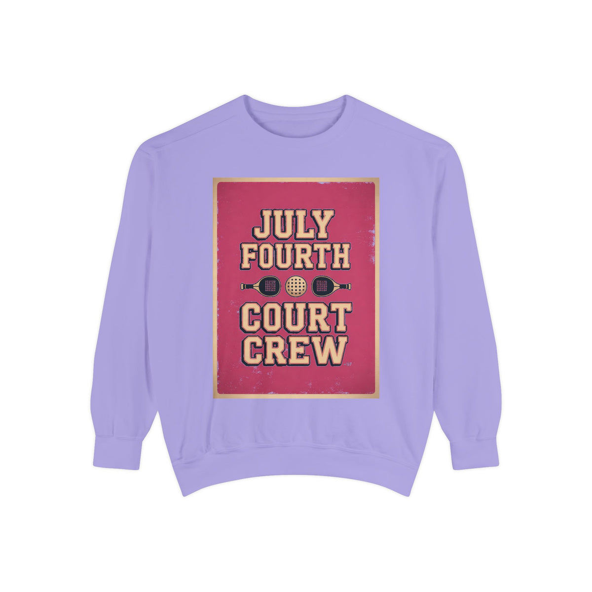 Pickleball Club Sweatshirt, Fourth Of July Gift For Pickleball Lovers, Court Crew Crewneck, Patriotic Pickleball Team Shirt, July 4th Sweat…