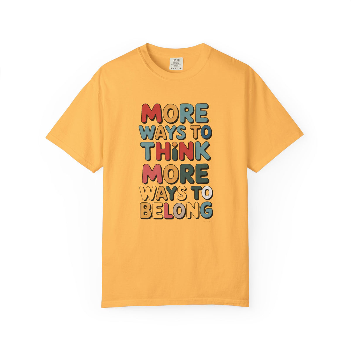 Autism Acceptance Shirt, Neurodiversity Gift, More Ways To Think Tee, Autism Awareness Shirt, Infinity Loop Support Shirt, Neurodivergent P…
