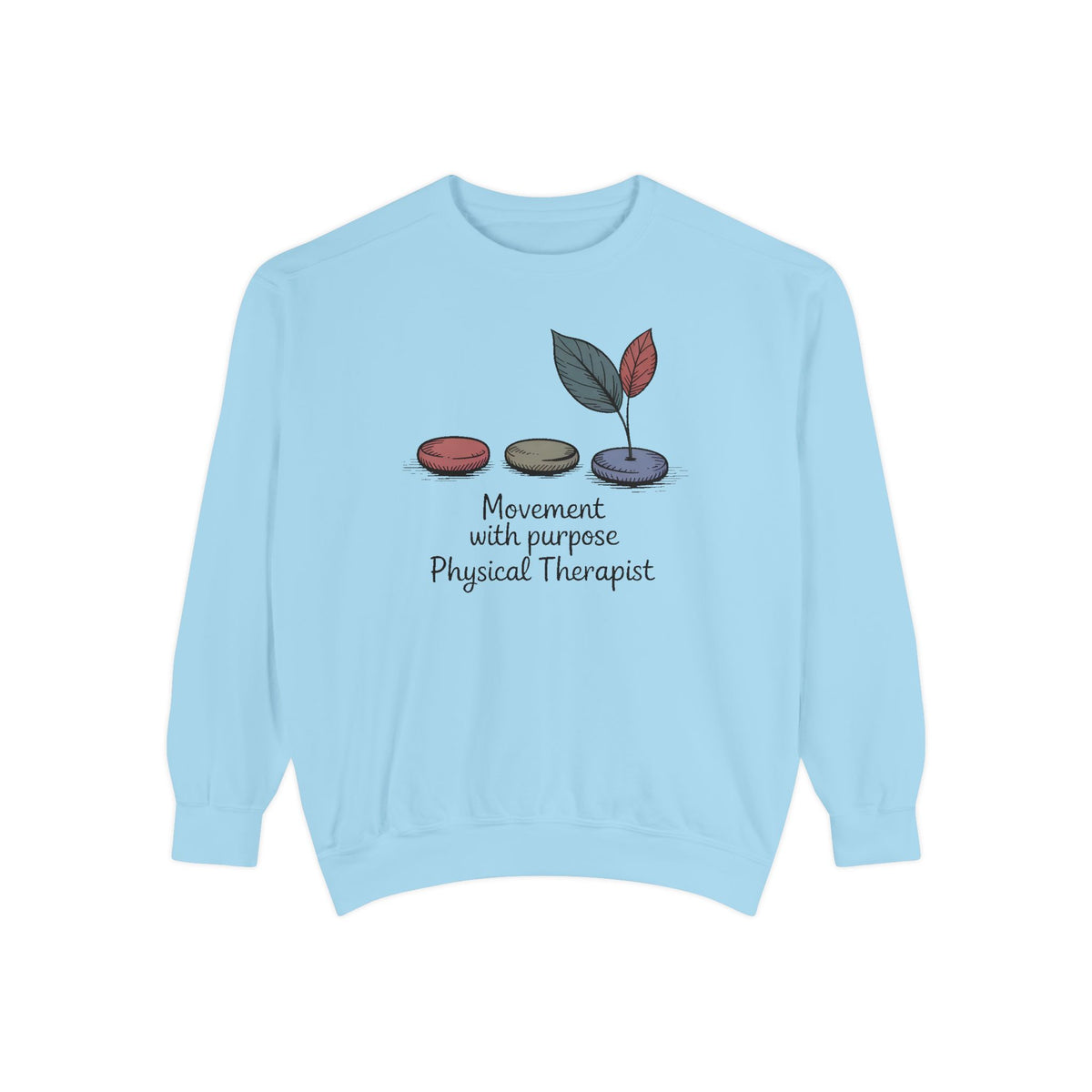 Physical Therapist Sweatshirt, Movement With Purpose Gift, PT Retirement Gift, Physical Therapy Grad Crewneck, PT Appreciation Gift