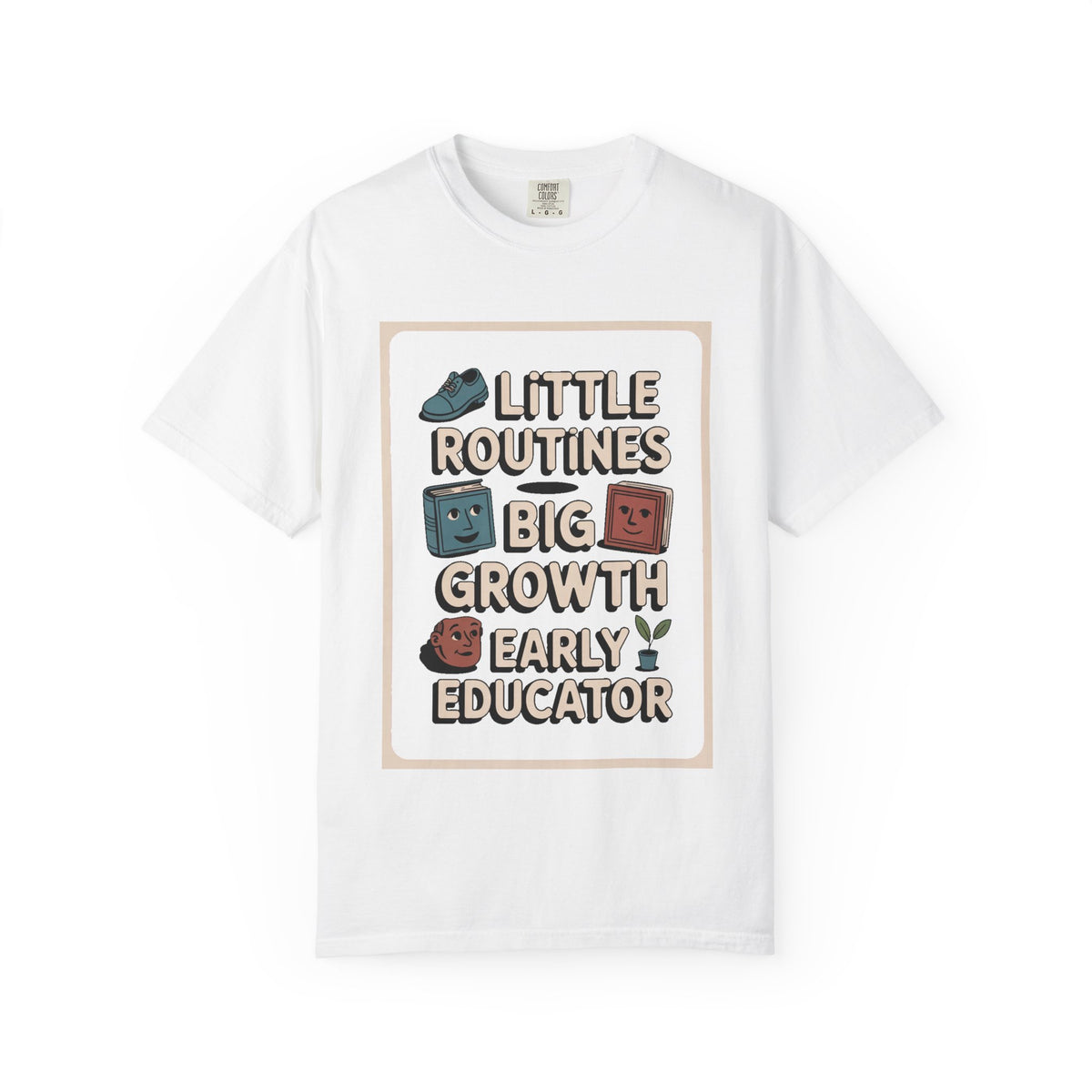 Early Childhood Educator Shirt, Little Routines Big Growth Tee, Preschool Teacher Gift, Early Educator Retirement Gift, Pre-K Teacher Shirt