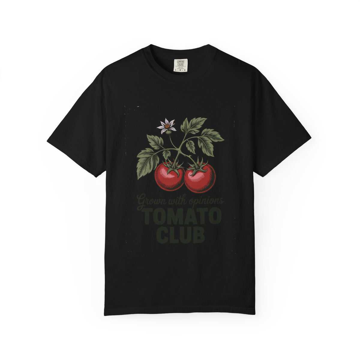 Gardener T-Shirt, Grown With Opinions Tomato Club, Funny Gardening Gift, Tomato Lover Tee, Vegetable Garden Shirt, Hobby Gift For Gardener