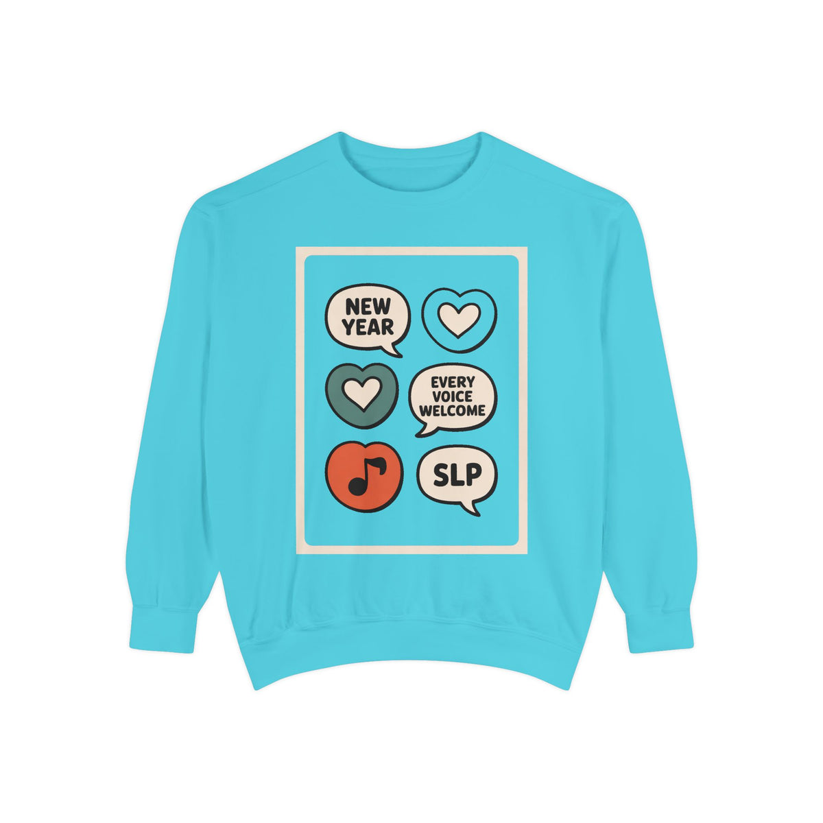 SLP Sweatshirt, Back to School Gift For Speech Language Pathologist, Every Voice Welcome Crewneck, New Year New Caseload Tee, SLP Appreciat…