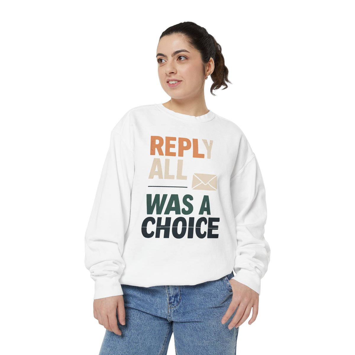 Office Admin Sweatshirt, Reply All Was A Choice, Sarcastic Coworker Gift, Funny Office Admin Shirt, Role Based Sarcasm Crewneck, Admin Assi…