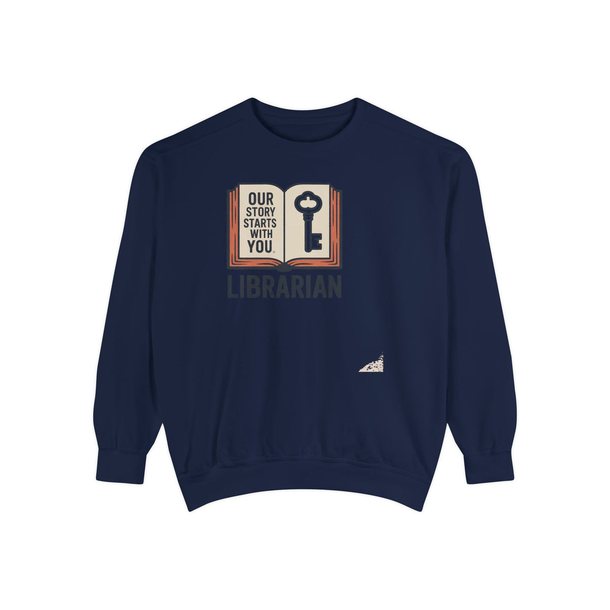 Librarian Sweatshirt, Our Story Starts With You, Teacher Appreciation Gift, School Librarian Crewneck, Librarian Appreciation Gift, Book Lo…