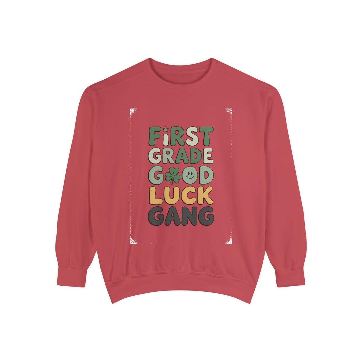First Grade Teacher Sweatshirt, St Patrick's Day Good Luck Gang, First Grade Teacher Gift, Shamrock Teacher Crewneck, Lucky Teacher Tee