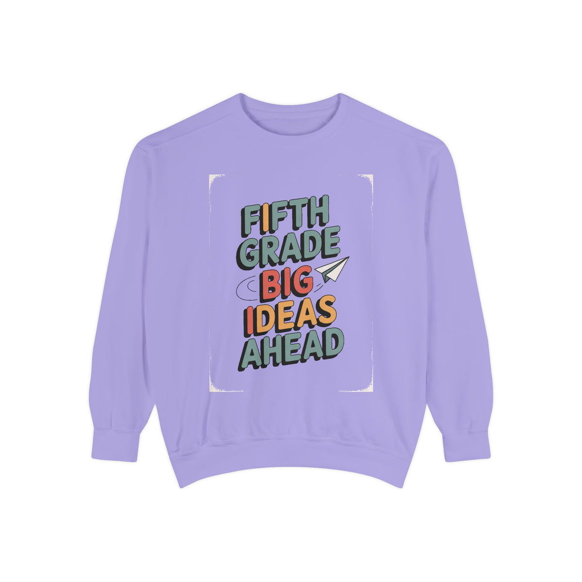 Fifth Grade Sweatshirt, Back to School Gift For Kids, 5th Grade Big Ideas Ahead Crewneck, Fifth Grade Student Shirt, First Day of School Tee