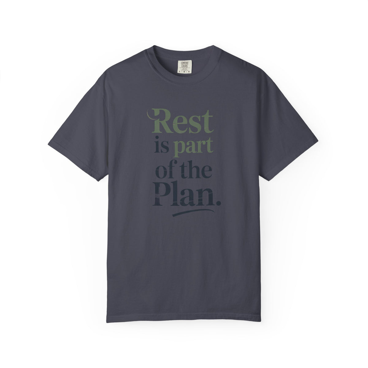 Mental Health Self Care Shirt, Rest Is Part Of The Plan Tee, Mental Health Awareness Gift, Therapy Support Shirt, Calm Self Care Tee