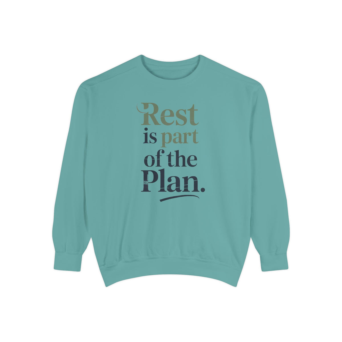 Mental Health Self Care Sweatshirt, Rest Is Part Of The Plan, Mental Health Awareness Gift, Self Care Crewneck, Therapy Support Sweatshirt