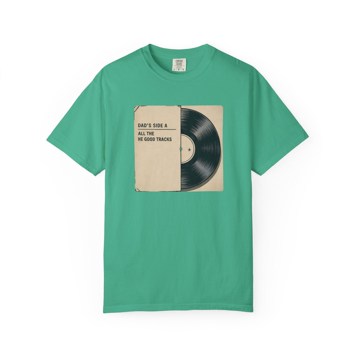 Dad's Side A Shirt, Music Lover Dad Gift, Father's Day Shirt For Vinyl Record Dad, Funny Dad Tee, All The Good Tracks Shirt, Gift For Music…