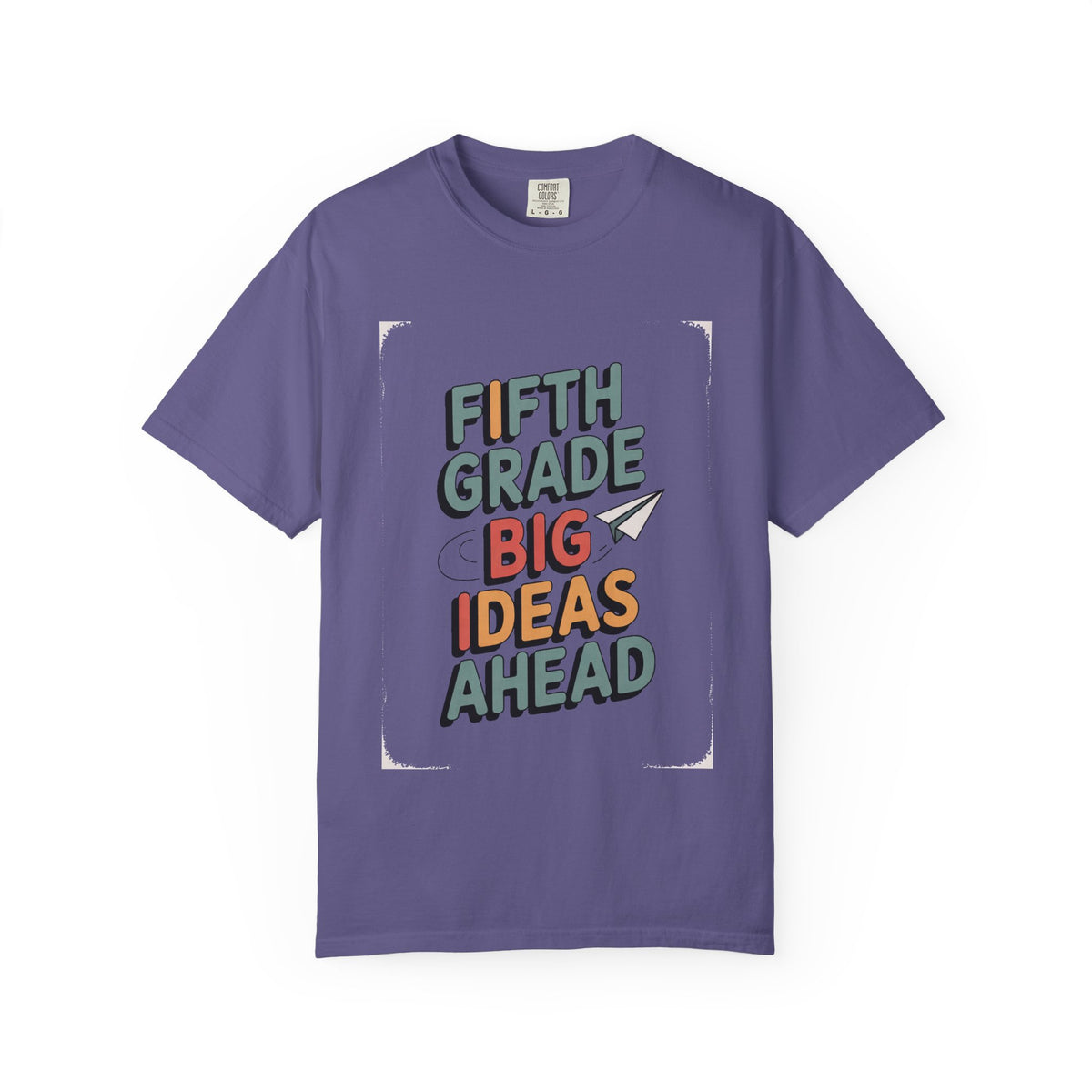 Fifth Grade Shirt, Back to School Tee For Kids, 5th Grade Big Ideas Ahead Shirt, First Day Of School Gift, Fifth Grader Shirt