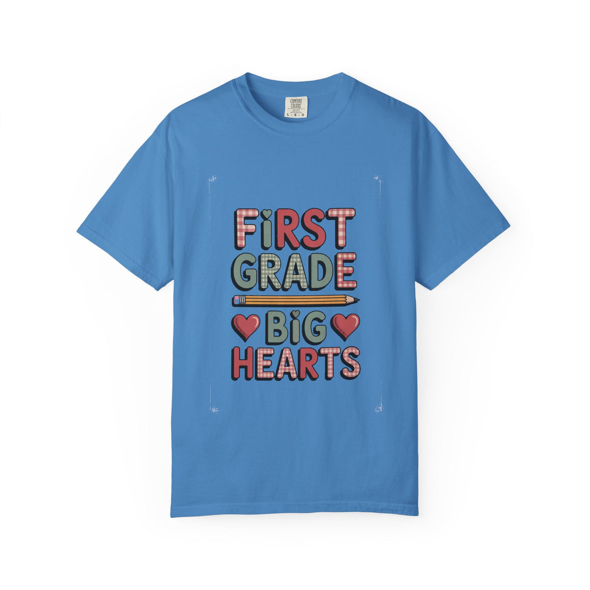 First Grade Teacher Shirt, Valentine's Day Gift For Teacher, Big Hearts Valentine Tee, First Grade Teacher Valentine Gift, Cute Teacher Shi…