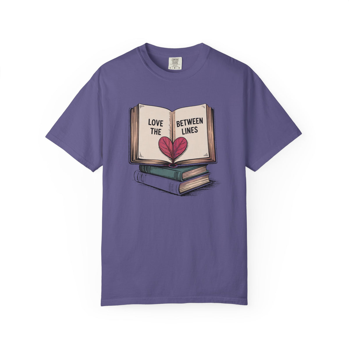 Librarian Valentine's Day Shirt, Book Lover Gift, Love Between The Lines Tee, Bookish Valentine Shirt For Readers, Librarian Gift
