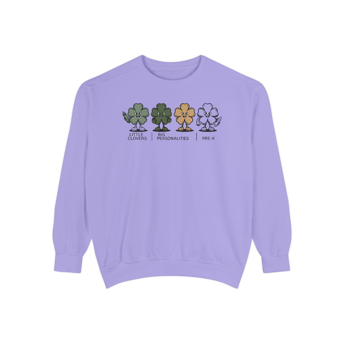 Pre-K Teacher Sweatshirt, St Patrick's Day Gift For Preschool Teacher, Little Clovers Crewneck, Lucky Teacher Shirt, Preschool Teacher Appr…
