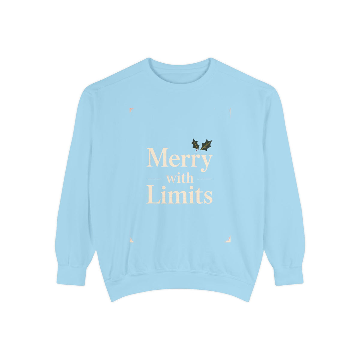 Busy Adult Christmas Sweatshirt, Merry With Limits Crewneck, Funny Christmas Gift For Tired Adults, Sarcastic Holiday Sweater, Dry Humor Xm…