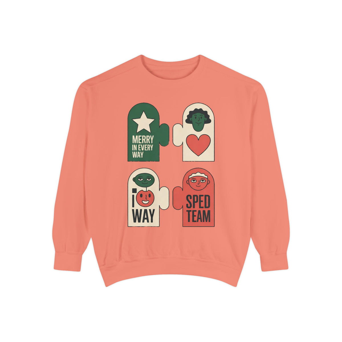 SPED Team Sweatshirt, Merry In Every Way, Christmas Gift For Special Education Teacher, SPED Christmas Crew Shirt, Special Ed Teacher Holid…