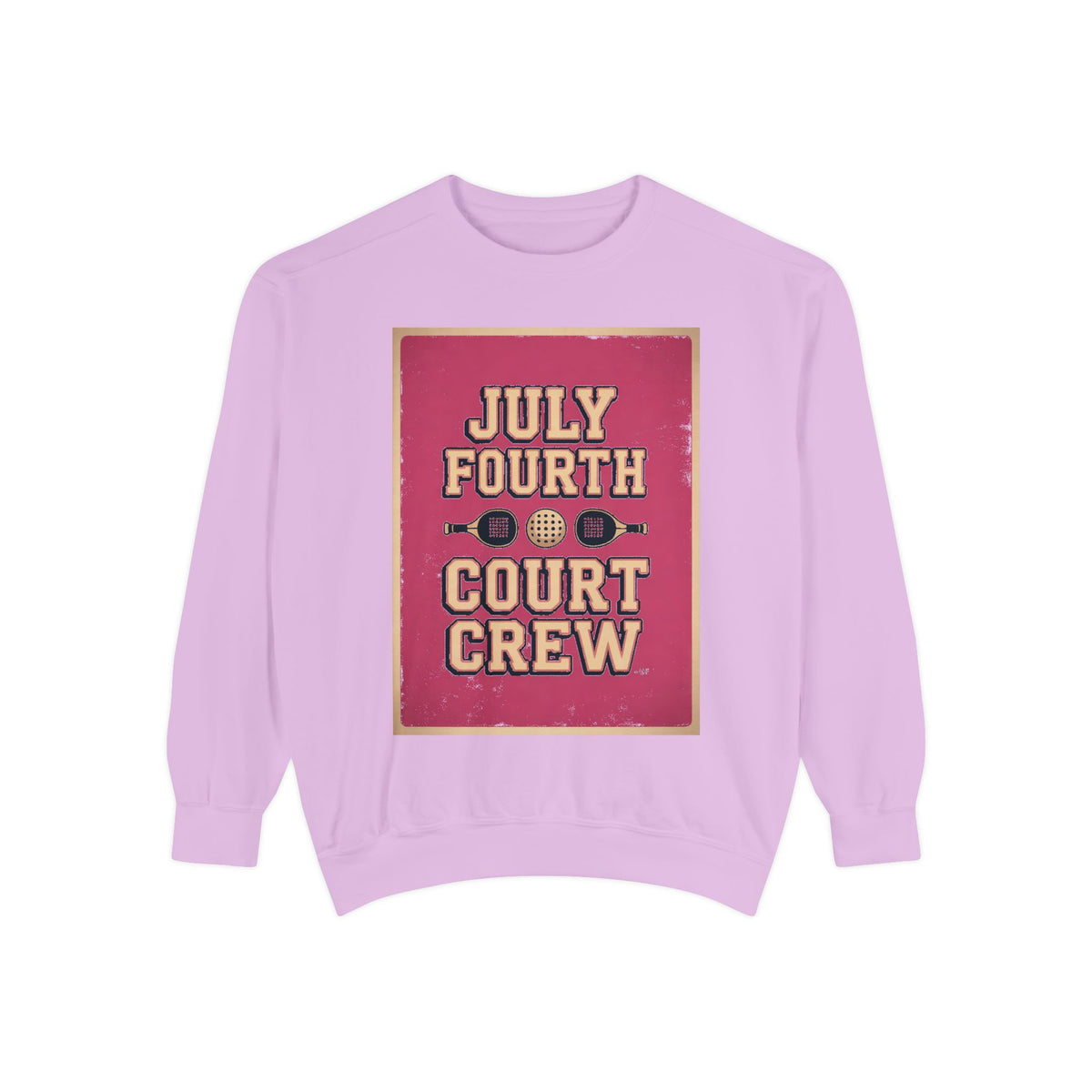 Pickleball Club Sweatshirt, Fourth Of July Gift For Pickleball Lovers, Court Crew Crewneck, Patriotic Pickleball Team Shirt, July 4th Sweat…