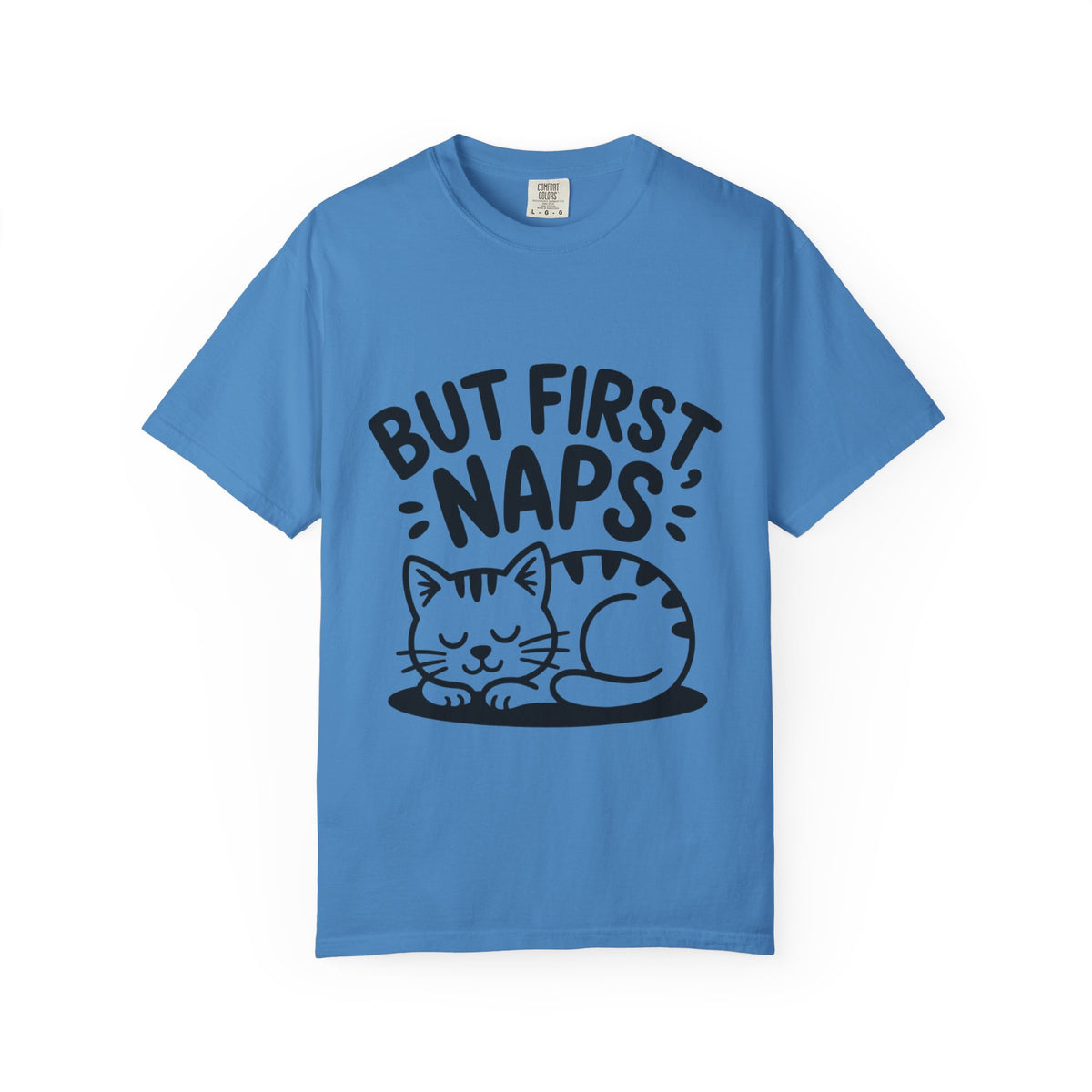 But First Naps Cat Shirt, Funny Sleepy Cat T-Shirt, Cute Napping Kitten Tee, Cat Lover Gift, Nap Lover Shirt
