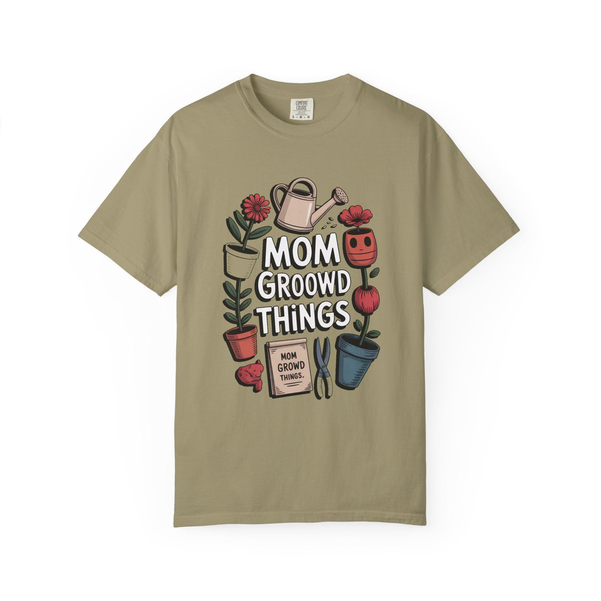 Gardener Mom Shirt, Mom Grows Good Things Tee, Mother's Day Gift For Plant Mom, Gardening Mom Gift, Garden Lover Mom T-Shirt, Mothers Day T…