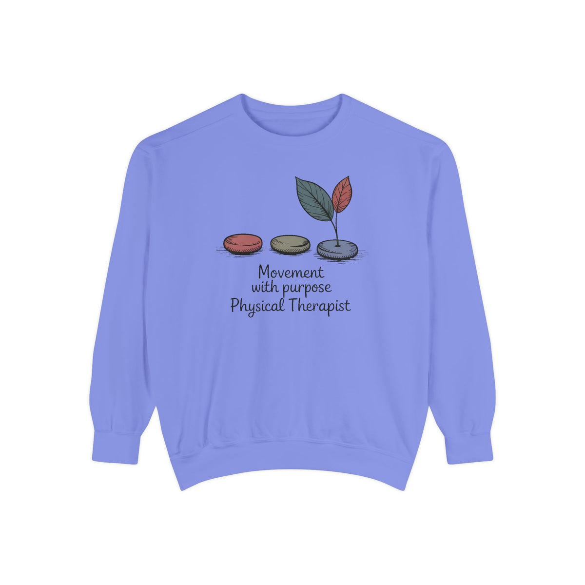 Physical Therapist Sweatshirt, Movement With Purpose Gift, PT Retirement Gift, Physical Therapy Grad Crewneck, PT Appreciation Gift