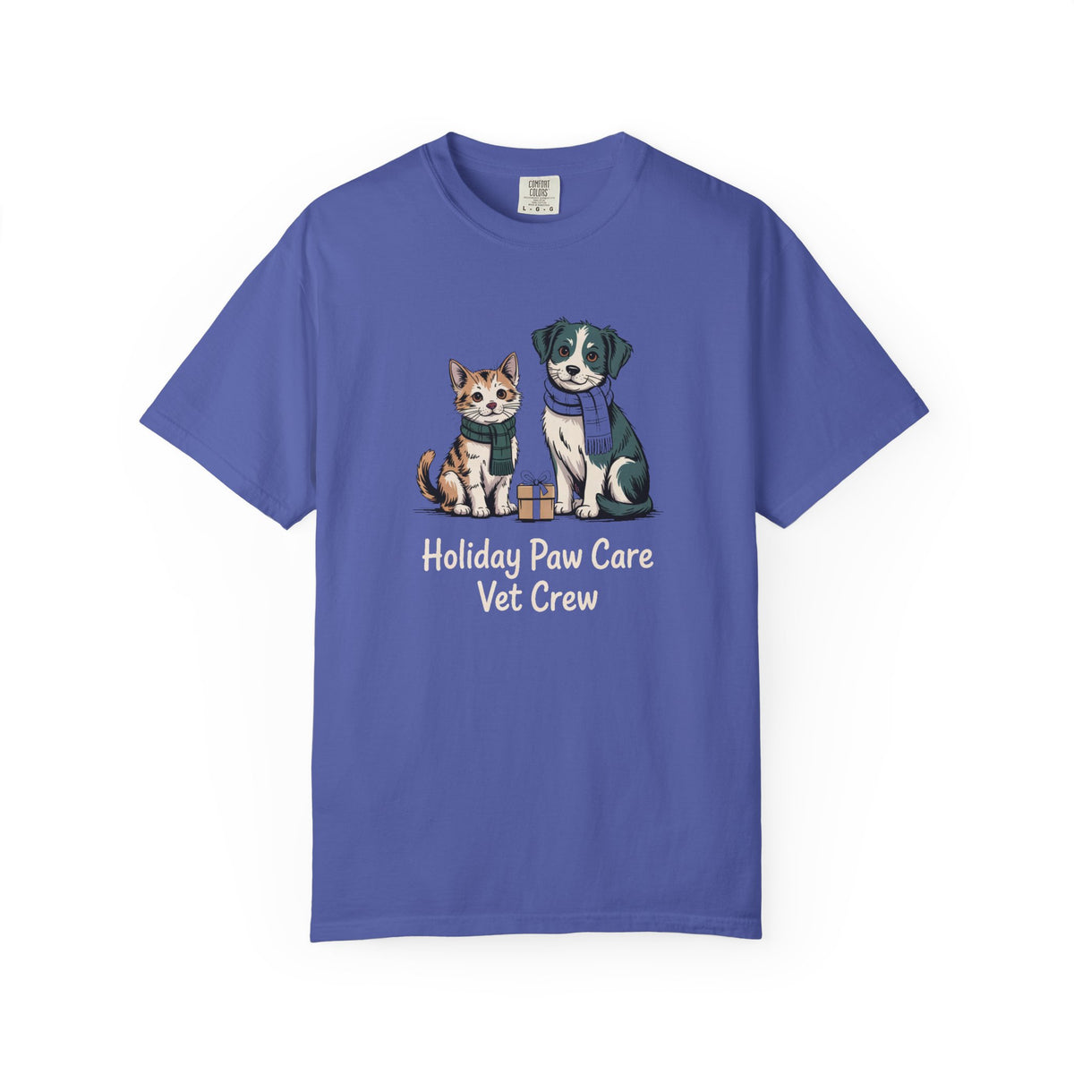 Vet Crew Christmas Shirt, Holiday Paw Care Tee, Veterinary Staff Gift, Vet Tech Christmas Shirt, Funny Vet Crew Shirt, Animal Clinic Holida…