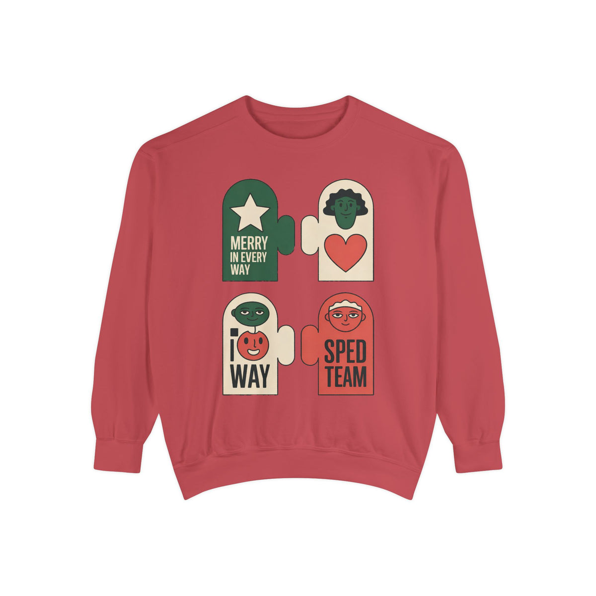SPED Team Sweatshirt, Merry In Every Way, Christmas Gift For Special Education Teacher, SPED Christmas Crew Shirt, Special Ed Teacher Holid…
