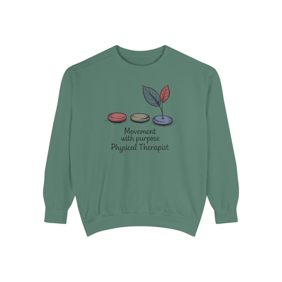 Physical Therapist Sweatshirt, Movement With Purpose Gift, PT Retirement Gift, Physical Therapy Grad Crewneck, PT Appreciation Gift