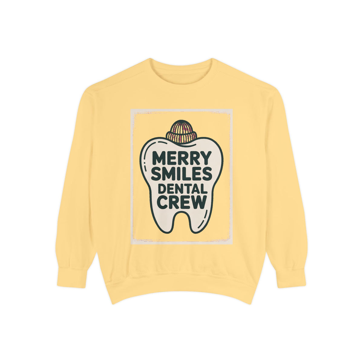 Dental Christmas Team Sweatshirt, Merry Smiles Dental Crew Gift, Christmas Gift For Dentist, Dental Office Holiday Sweatshirt, Dental Hygie…