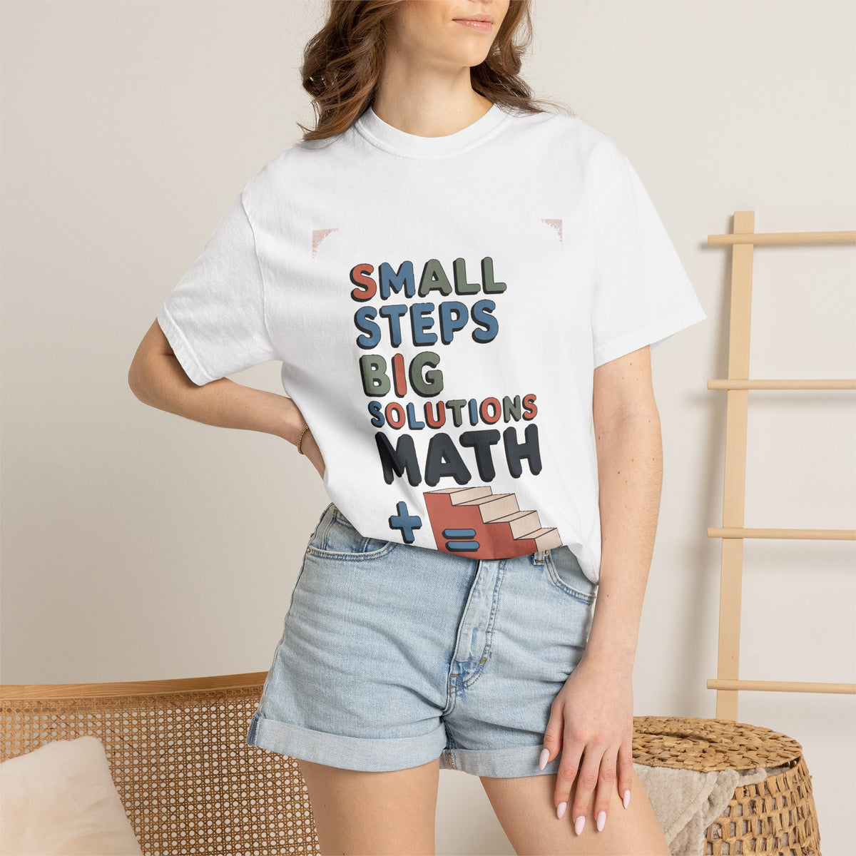 Math Teacher Shirt, Small Steps Big Solutions, Math Teacher Retirement Gift, Funny Math Teacher Tee, Teacher Appreciation Shirt, Gift For M…
