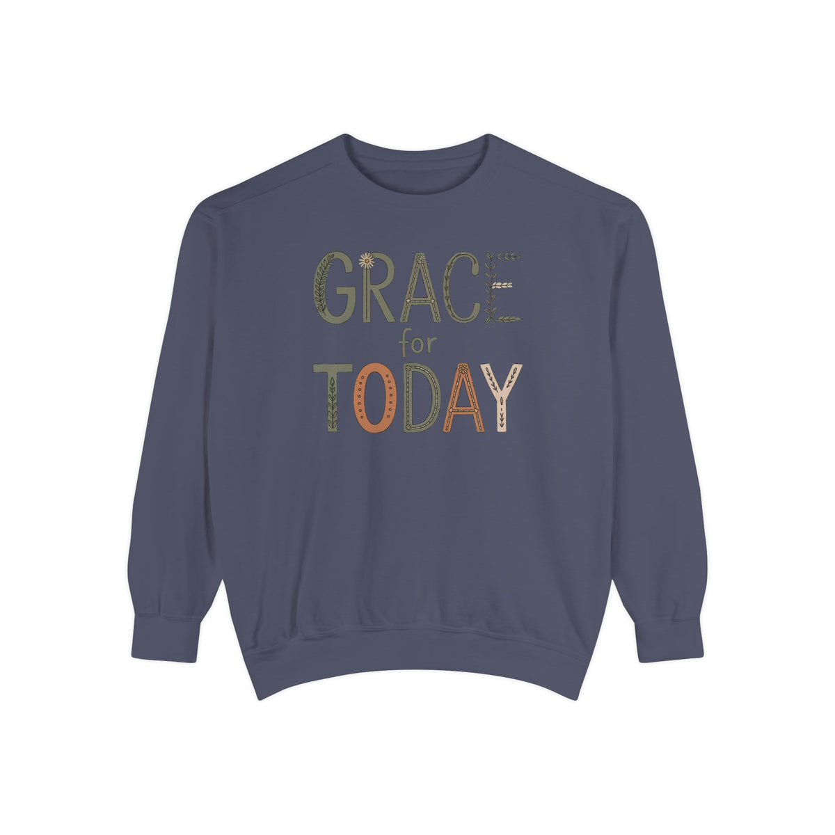 Christian Gift For Women, Grace For Today Sweatshirt, Faith Based Crewneck, Religious Sweatshirt Gift, Christian Woman Gift, Inspirational…