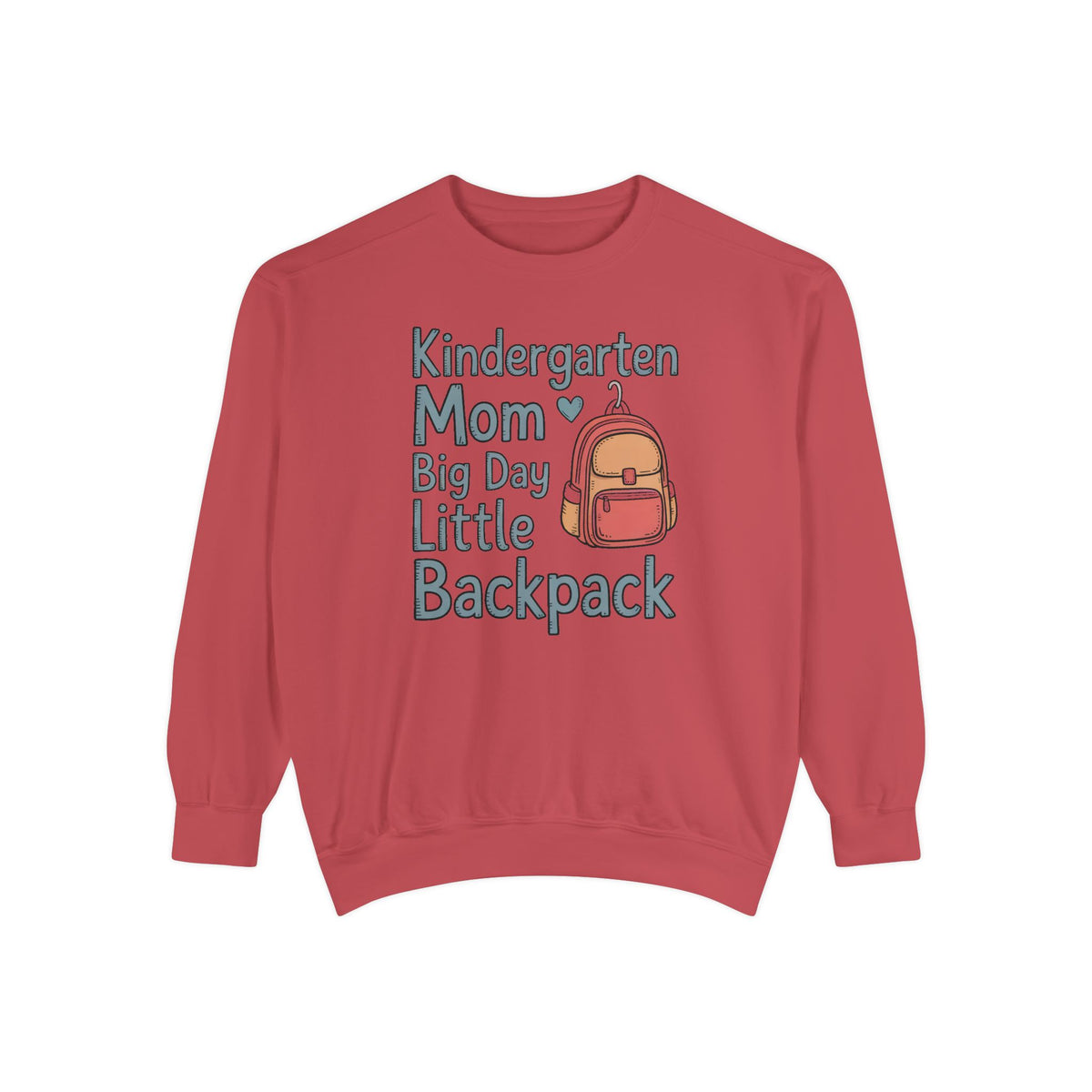 Kindergarten Mom Sweatshirt, Big Day Little Backpack Crewneck, Back To School Gift For Mom, First Day of Kindergarten Shirt, Mom Of Kinderg…