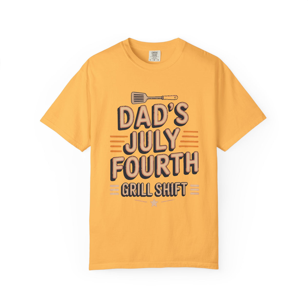 Dad's Fourth of July Shirt, Grill Shift BBQ Dad Tee, Funny Patriotic Grilling Gift For Dad, 4th Of July Dad Shirt, BBQ Dad Gift