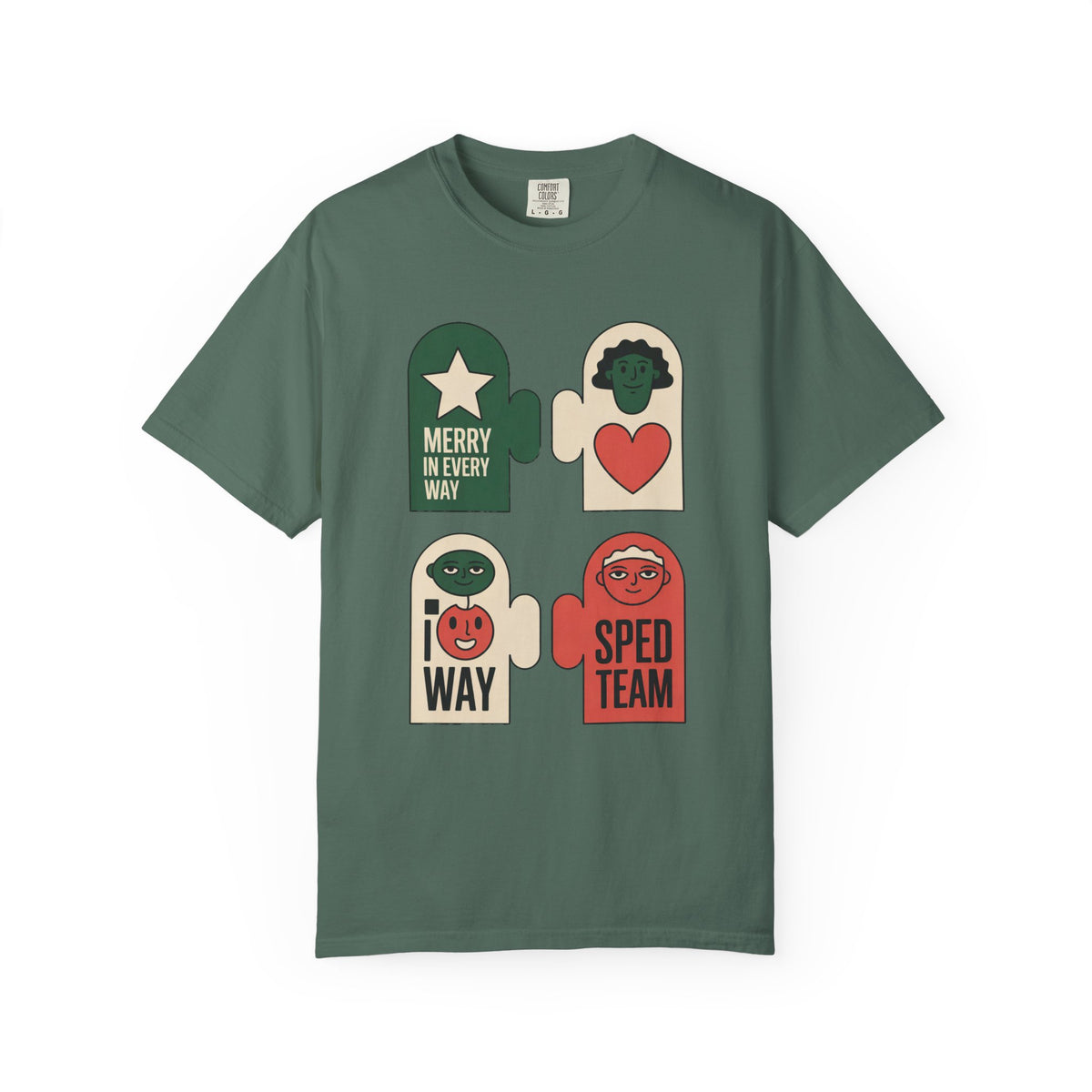 SPED Team Christmas Shirt, Merry In Every Way Tee, Special Education Christmas Crew Gift, Sped Teacher Holiday Shirt, Christmas Profession…