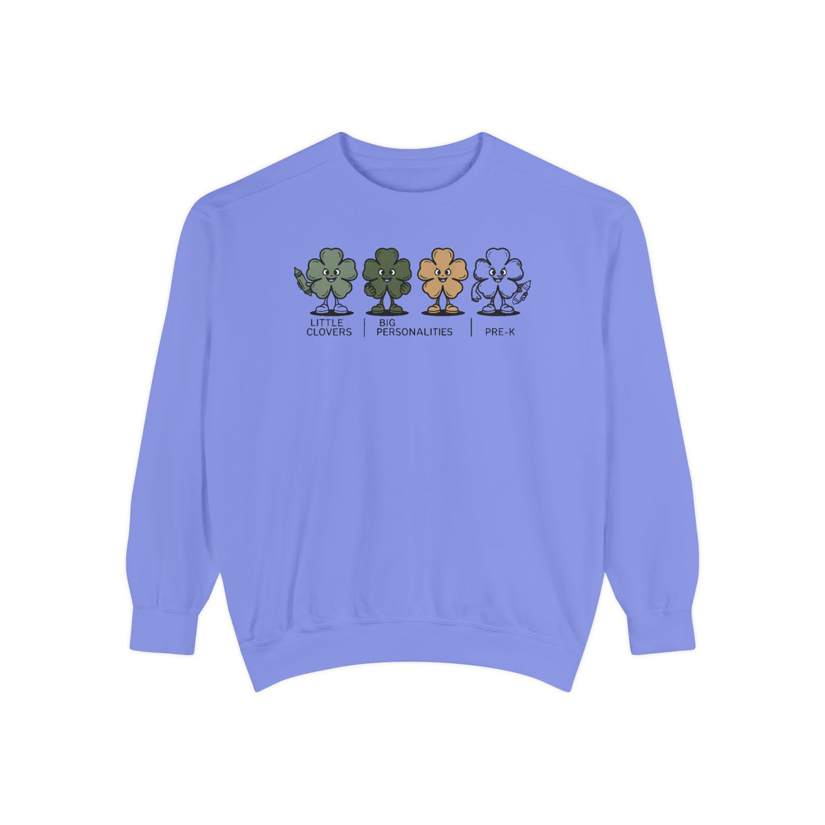 Pre-K Teacher Sweatshirt, St Patrick's Day Gift For Preschool Teacher, Little Clovers Crewneck, Lucky Teacher Shirt, Preschool Teacher Appr…
