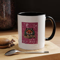 Retro Fox Badge Mug, Vintage Wildlife Patch Coffee Mug, Wild And Free Outdoor Mug, Fox Lover Gift, Camping Nature Ceramic Mug