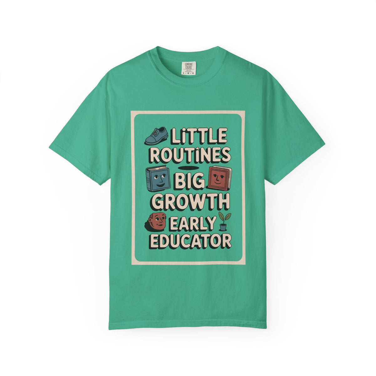 Early Childhood Educator Shirt, Little Routines Big Growth Tee, Preschool Teacher Gift, Early Educator Retirement Gift, Pre-K Teacher Shirt